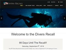 Tablet Screenshot of diversrecall.org